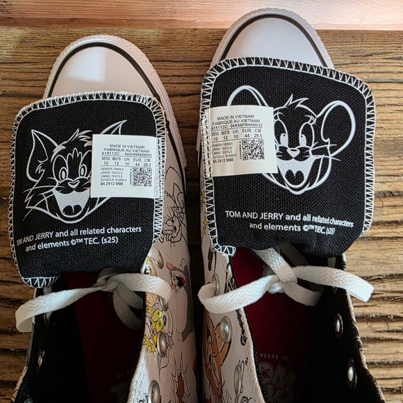 Converse x Tom and Jerry Chuck Taylor All Star Limited Edition‎ Men's Size 10 - Picture 7 of 14